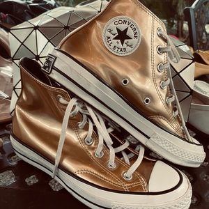 CONVERSE WOMEN CHUCK 70 HI (GOLD